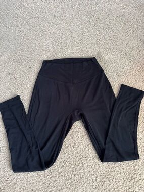Namarie-Black High-Waist Leggings